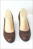 SAN MARINA Escarpins Cuir Lisse Marron Noisette T 36  ETAT NEUF