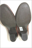 SAN MARINA Escarpins Cuir Lisse Marron Noisette T 36  ETAT NEUF