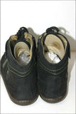 EL NATURALISTA Basket Montantes Scratchs Cuir Noir Lacets T 44 TBE