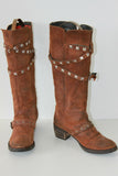 Bottes BUTTERO Tout Cuir Fauve T 37 BE