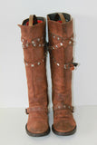 Bottes BUTTERO Tout Cuir Fauve T 37 BE