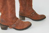 Bottes BUTTERO Tout Cuir Fauve T 37 BE