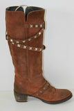 Bottes BUTTERO Tout Cuir Fauve T 37 BE
