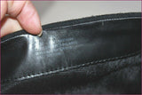 FRANCO SARTO Bottes Daim Plissé Noir T 10 / T 42 BE
