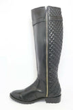 ZARA Trafaluc Bottes Cavalière Simili Cuir Noir T41 BE