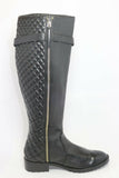 ZARA Trafaluc Bottes Cavalière Simili Cuir Noir T41 BE