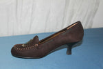 JENNYFER Escarpins Synthétique Marron et Perles T 36 TTBE