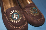 JENNYFER Escarpins Synthétique Marron et Perles T 36 TTBE