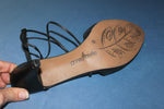 Escarpins ANNE FLAVIE Cuir Ajouré Noir T 41 TBE