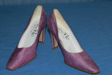 Escarpins Agnes FLO Tissu parme T 36 BE