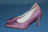 Escarpins Agnes FLO Tissu parme T 36 BE
