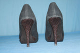 Escarpins  J & M SHOES Toile Talons fins Croco T 36 BE