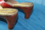 Escarpins LAMODIE  cuir Modèle Original coloré T 36 TBE