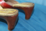 Escarpins LAMODIE  cuir Modèle Original coloré T 36 TBE