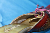 Escarpins LAMODIE  cuir Modèle Original coloré T 36 TBE