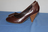 K.WOMAN Escarpins Simili Cuir Marron T 41 TBE