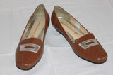 Escarpins PEDICONFORT  cuir Marron  T 37 TTBE