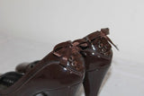 Escarpins  C&M Simili Cuir Verni Marron T 37 BE