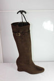 Bottes TISSAIA Marron Talons compensés T 38  TTBE