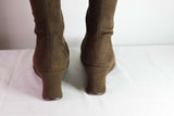 Bottes TISSAIA Marron Talons compensés T 38  TTBE