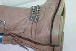 Bottines NOEL  Cuir Marron Clair  T 35 BE