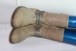 Bottines NOEL  Cuir Marron Clair  T 35 BE