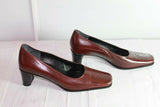 Escarpins CAPARRINI Tout  Cuir Marron T 36 TTBE