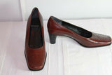 Escarpins CAPARRINI Tout  Cuir Marron T 36 TTBE