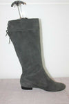 TOGETHER Bottes  Daim  Souple Gris Foncé  T39  TBE