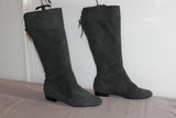 TOGETHER Bottes  Daim  Souple Gris Foncé  T39  TBE