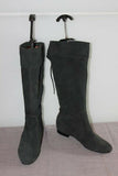 TOGETHER Bottes  Daim  Souple Gris Foncé  T39  TBE