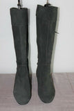 TOGETHER Bottes  Daim  Souple Gris Foncé  T39  TBE