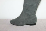 TOGETHER Bottes  Daim  Souple Gris Foncé  T39  TBE