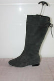 TOGETHER Bottes  Daim  Souple Gris Foncé  T39  TBE