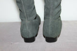 TOGETHER Bottes  Daim  Souple Gris Foncé  T39  TBE