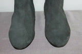 TOGETHER Bottes  Daim  Souple Gris Foncé  T39  TBE