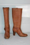 Bottes  Cuir Marron à Talons Intérieur  Cuir  T 36 BE