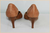 Escarpins Pointus MINELLI Tout Cuir Marron T 39 BE