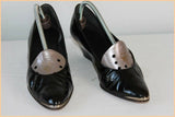 VINTAGE Escarpins BOCAGE Cuir Verni Noir T 37.5 BE