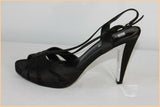 Escarpins LA SCARPA Tissu Satiné Noir T 39 TTBE
