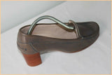 Escarpins PERTINI Tout Cuir Gris T 36 TBE