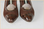 Escarpins BARBARA BOCCACCINI Tout Cuir Marron T 37.5 BE