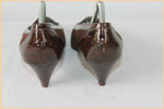 Escarpins BARBARA BOCCACCINI Tout Cuir Marron T 37.5 BE