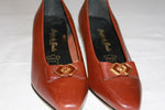 CHARLES DE BRALE  Escarpins  cuir  Marron T 36 BE