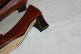 CHARLES DE BRALE  Escarpins  cuir  Marron T 36 BE