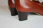 CHARLES DE BRALE  Escarpins  cuir  Marron T 36 BE