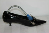 Escarpins JB MARTIN Cuir Verni Noir Petits Talons T 36 BE