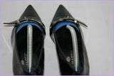 Escarpins JB MARTIN Cuir Verni Noir Petits Talons T 36 BE