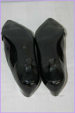 Escarpins JB MARTIN Cuir Verni Noir Petits Talons T 36 BE