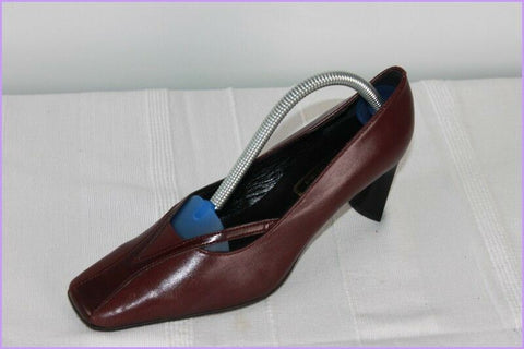 Escarpins BERYL Cuir Bordeaux T 37.5 TTBE